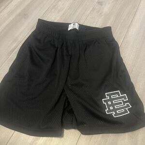 Large black eric emanuel shorts